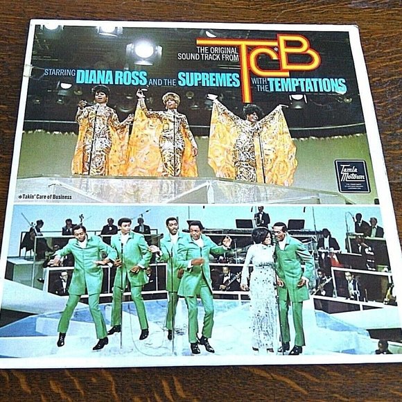 Vinyl Record Diana Ross & Supremes Temptations 1968 Original Tamla Motown NBC-TV - Picture 13 of 16